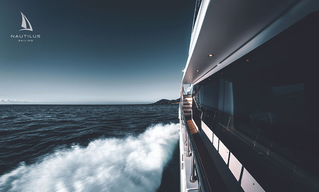 Nautilus Sailing yacht at sea