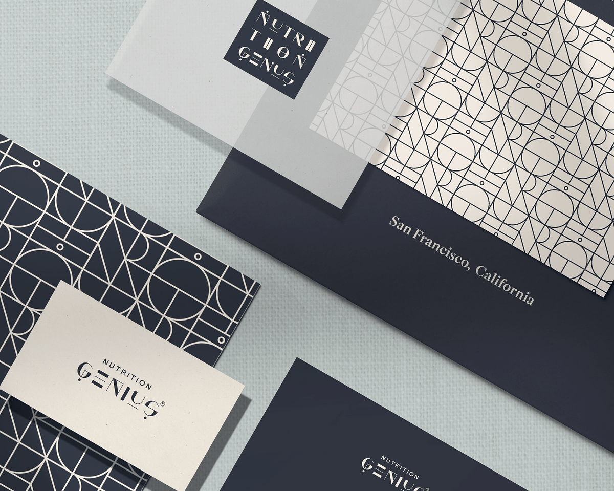 Nutrition Genius brand identity