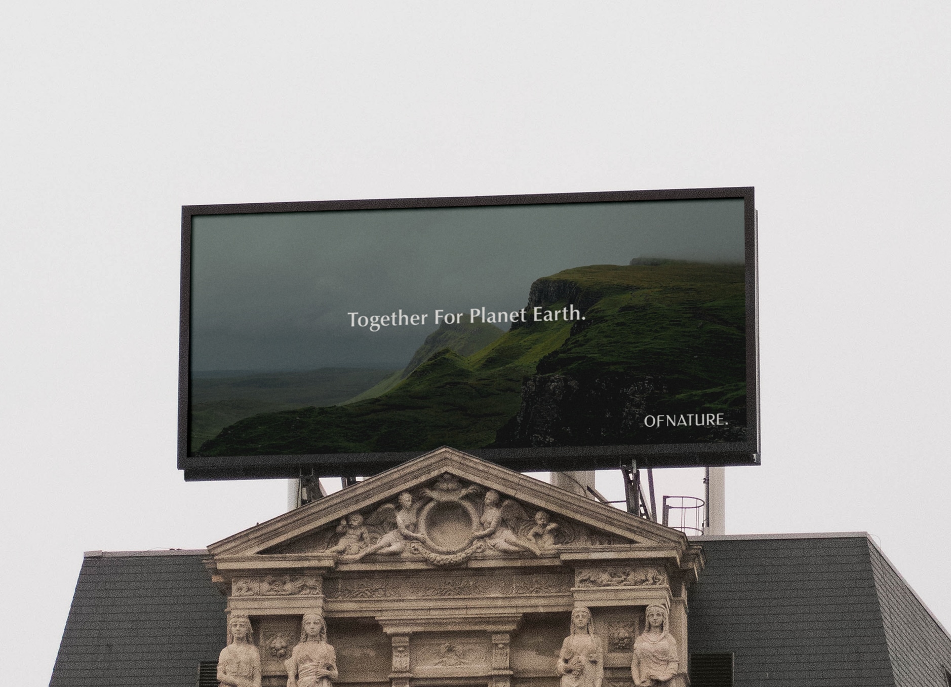 OF NATURE Together For Planet Earth billboard